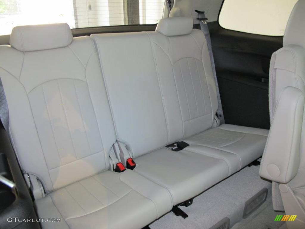 Light Titanium Interior 2011 GMC Acadia SLT Photo #38626722