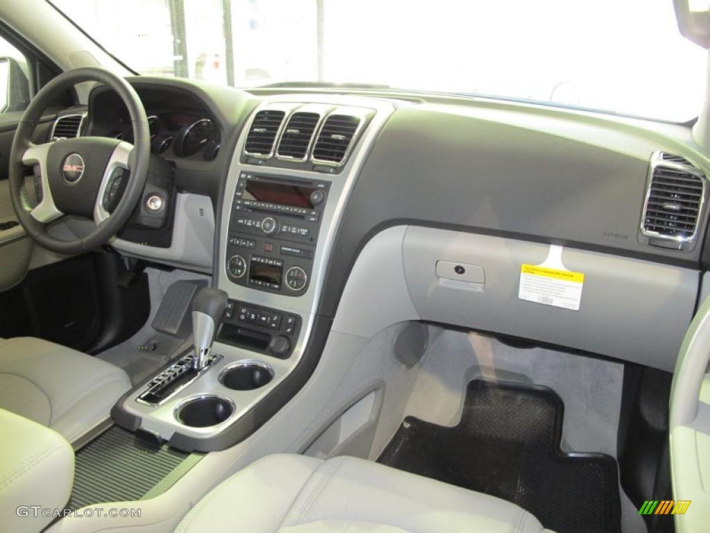Light Titanium Interior 2011 GMC Acadia SLT Photo #38626746