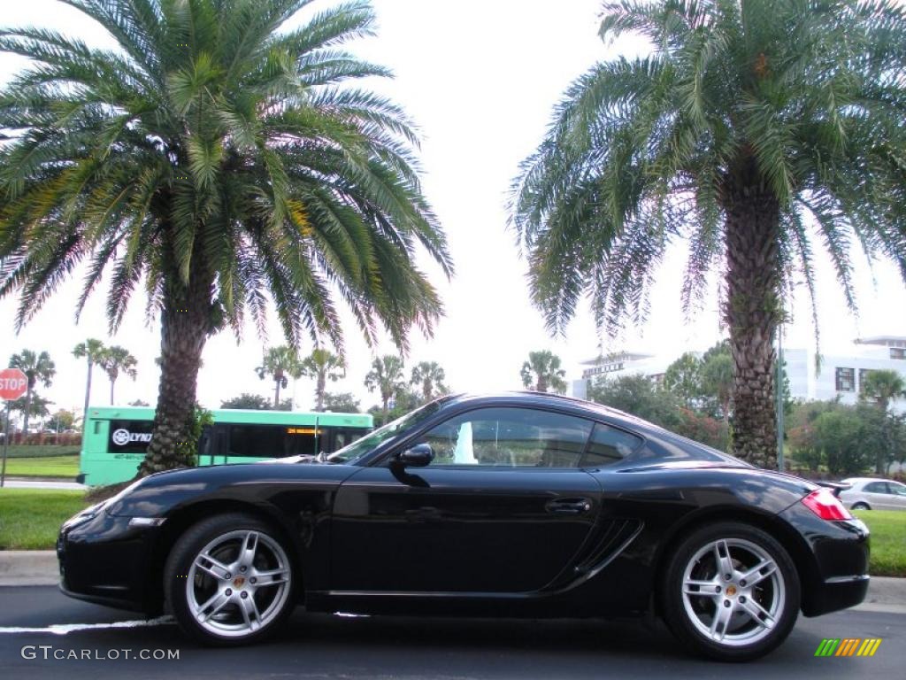 Black Porsche Cayman