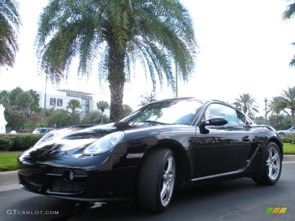 Black 2007 Porsche Cayman Standard Cayman Model Exterior Photo #38626875