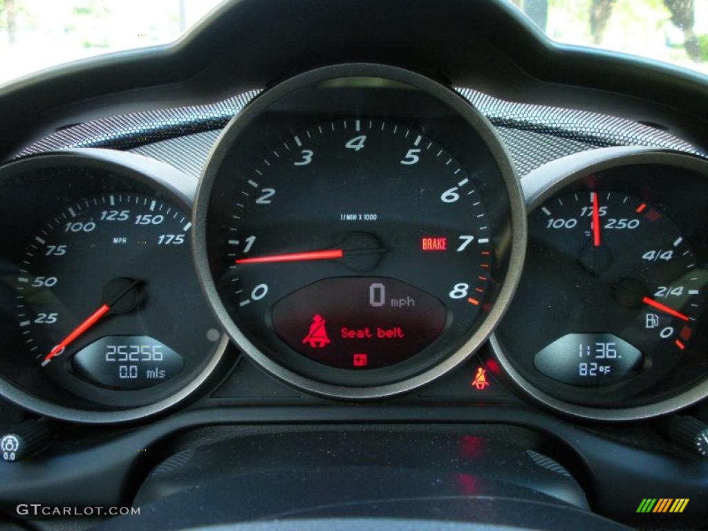 2007 Porsche Cayman Standard Cayman Model Gauges Photo #38627130