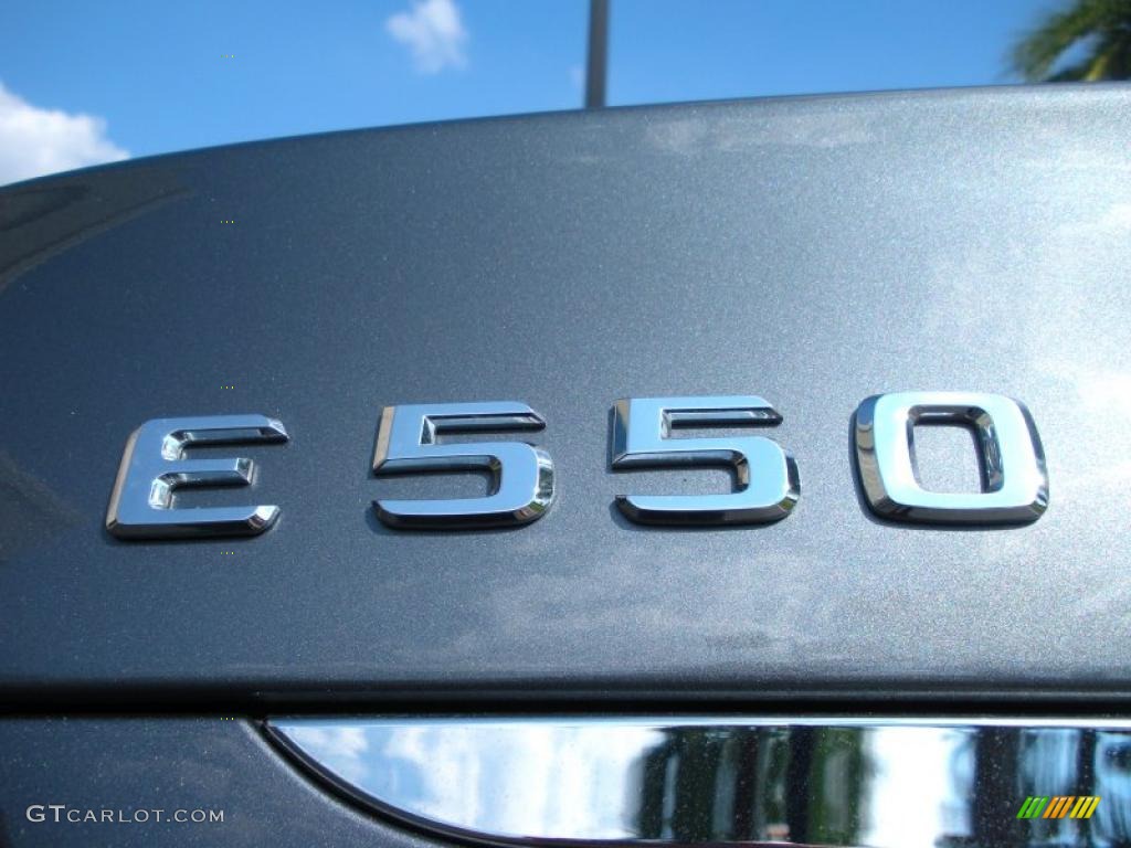 2008 Mercedes-Benz E 550 Sedan Marks and Logos Photo #38627398