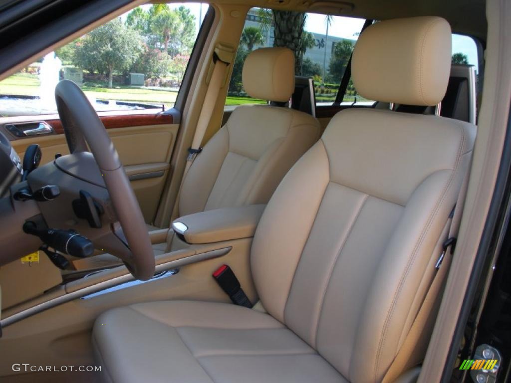 Cashmere Interior 2009 Mercedes-Benz GL 450 4Matic Photo #38627874