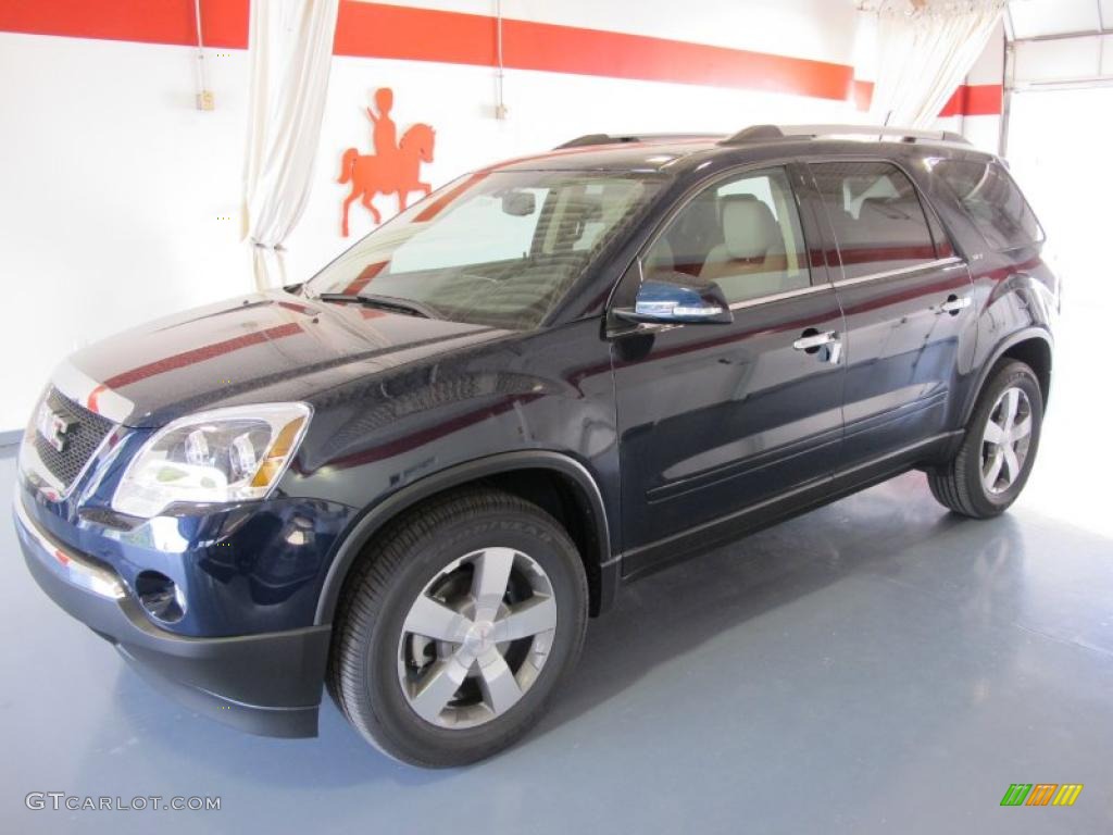 2011 Acadia SLT - Deep Blue Metallic / Cashmere photo #1