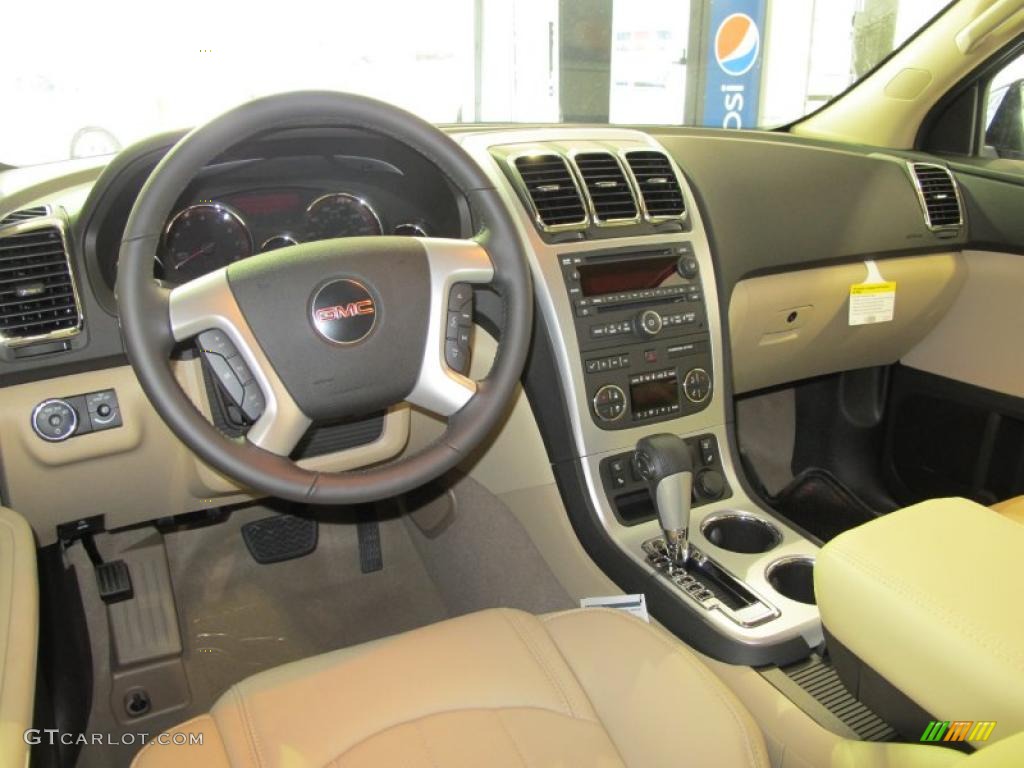 Cashmere Interior 2011 GMC Acadia SLT Photo #38628286