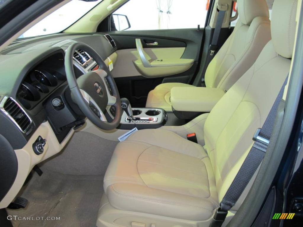 Cashmere Interior 2011 GMC Acadia SLT Photo #38628322
