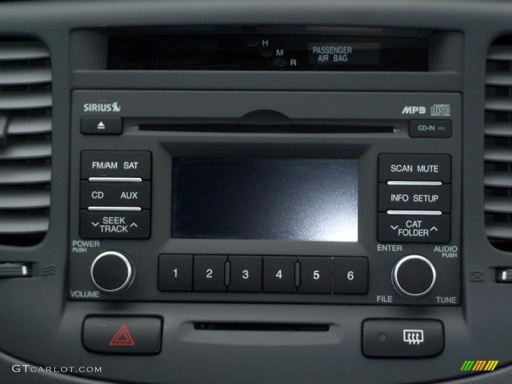 2010 Kia Rio LX Sedan Controls Photo #38628698