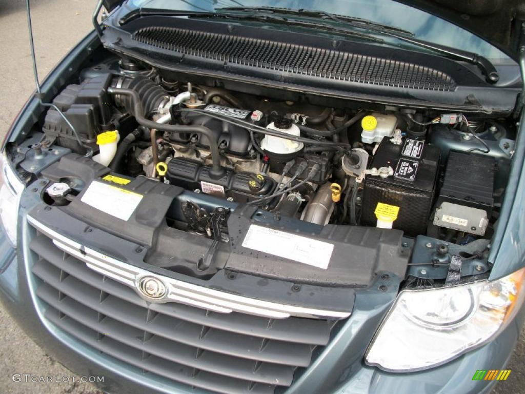 2006 Chrysler Town & Country Touring 3.8L OHV 12V V6 Engine Photo #38630558