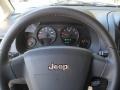 2010 Jeep Compass Dark Slate Gray Interior Steering Wheel Photo