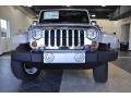 2011 Bright Silver Metallic Jeep Wrangler Unlimited Sahara 4x4  photo #3