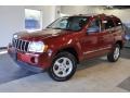 2005 Inferno Red Crystal Pearl Jeep Grand Cherokee Limited  photo #2