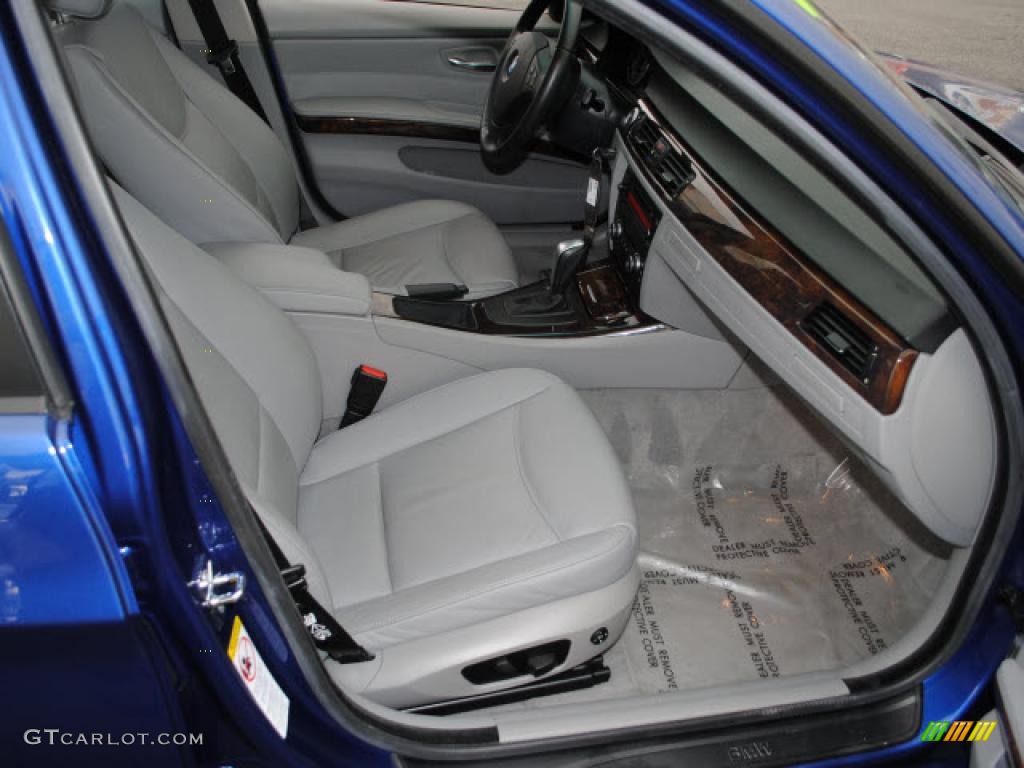 2007 3 Series 328i Sedan - Montego Blue Metallic / Grey photo #4