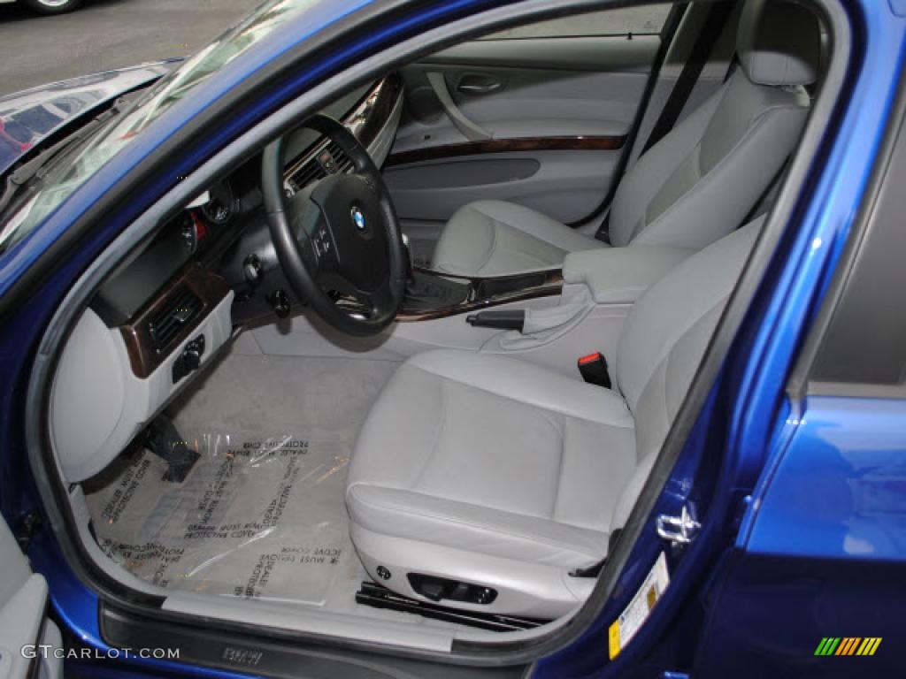 2007 3 Series 328i Sedan - Montego Blue Metallic / Grey photo #16