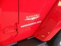 2011 Flame Red Jeep Wrangler Sahara 4x4  photo #23