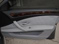 Grey 2008 BMW 5 Series 550i Sedan Door Panel