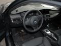 Black 2008 BMW 5 Series 528i Sedan Dashboard