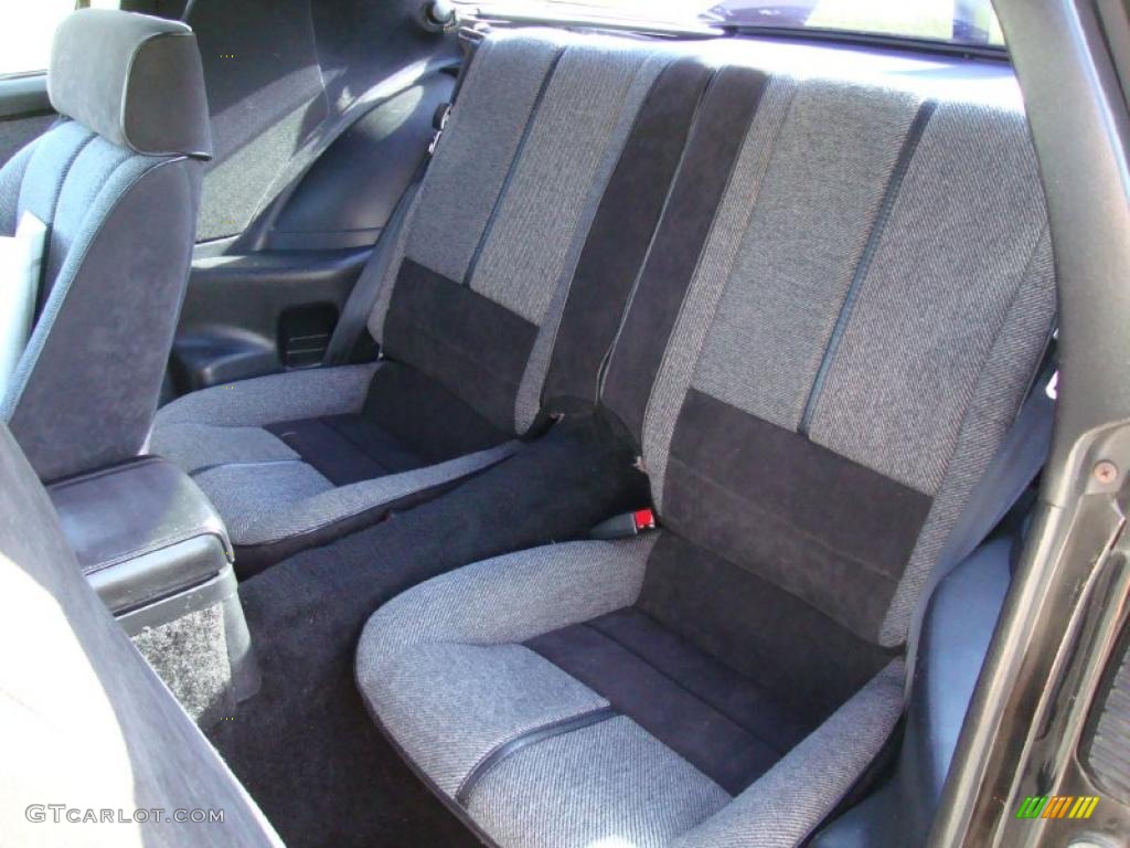 Gray/Black Interior 1991 Chevrolet Camaro Z28 Photo #38635266
