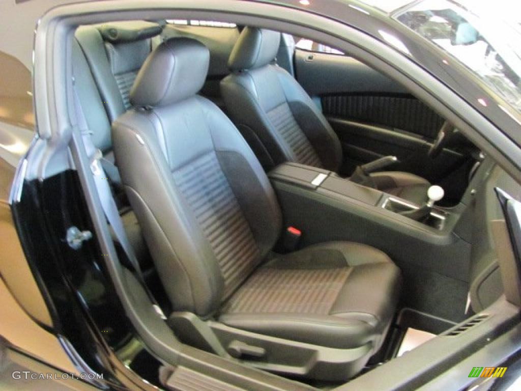 Charcoal Black/Black Interior 2011 Ford Mustang Shelby GT500 SVT Performance Package Coupe Photo #38635486