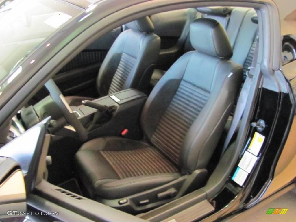 Charcoal Black/Black Interior 2011 Ford Mustang Shelby GT500 SVT Performance Package Coupe Photo #38635502
