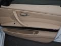 Beige 2009 BMW 3 Series 335i Sedan Door Panel