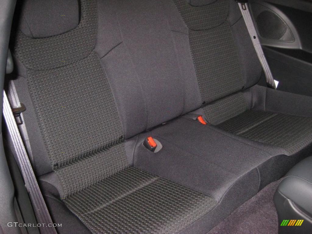 Black Cloth Interior 2011 Hyundai Genesis Coupe 2.0T Photo #38635734