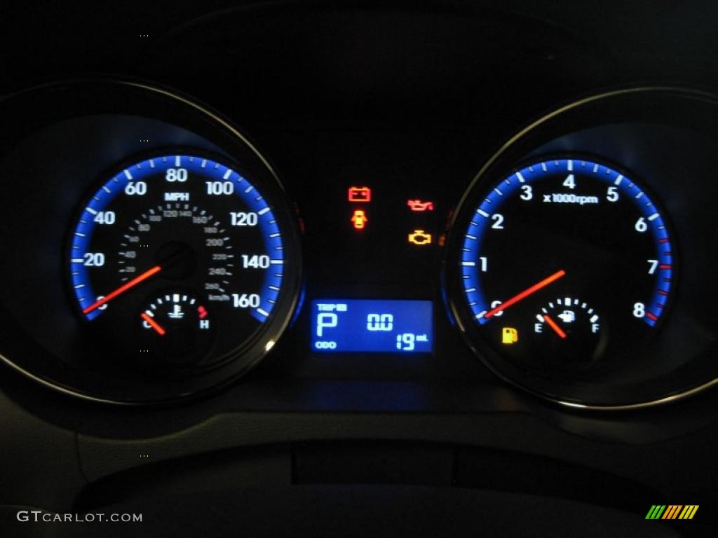 2011 Hyundai Genesis Coupe 2.0T Gauges Photo #38635834