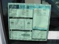 2010 Ford Transit Connect XL Cargo Van Window Sticker