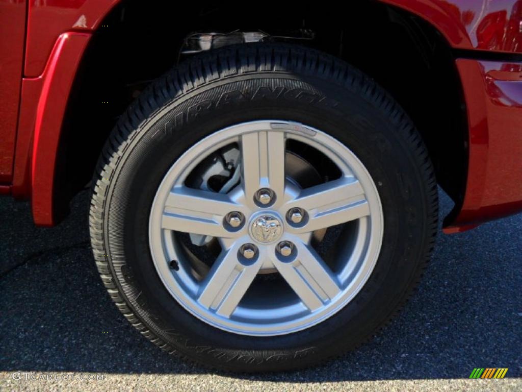 2011 Dodge Dakota Big Horn Crew Cab Wheel Photo #38635906