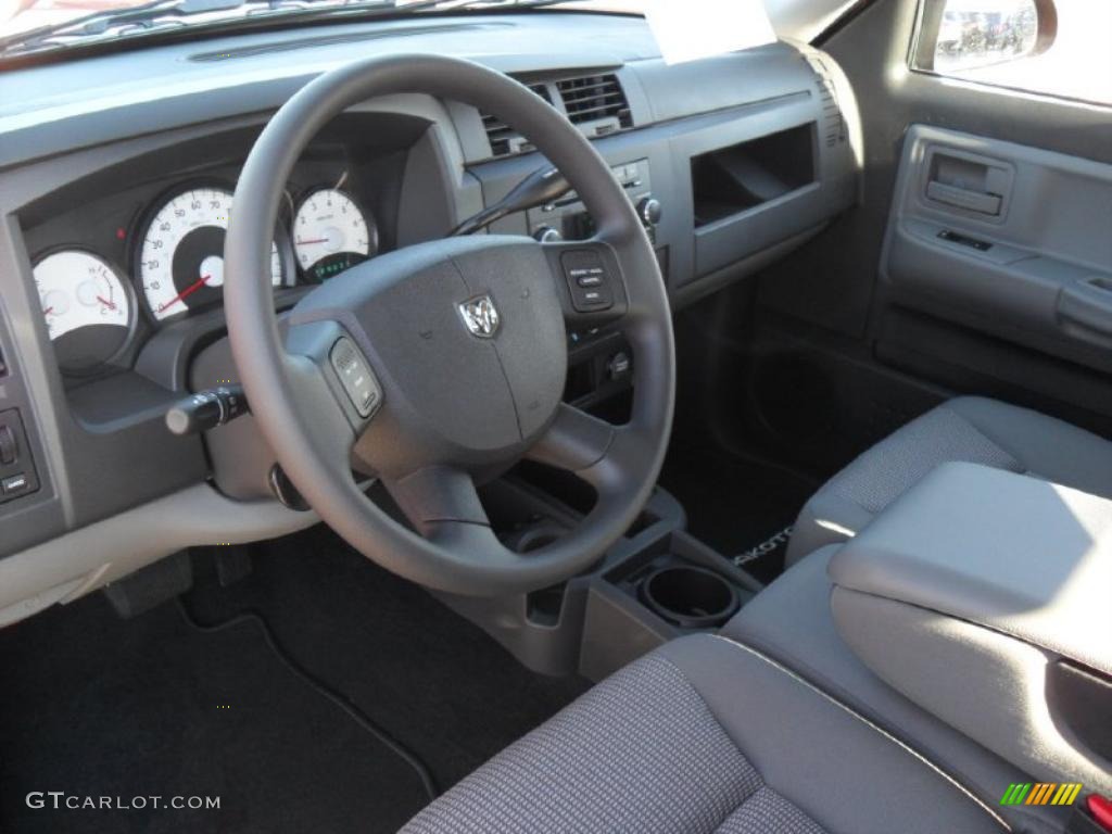 Dark Slate Gray/Medium Slate Gray Interior 2011 Dodge Dakota Big Horn Crew Cab Photo #38635946