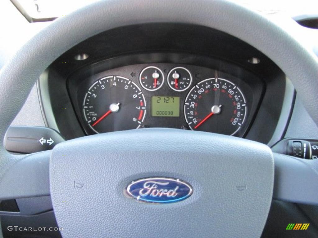 2010 Ford Transit Connect XL Cargo Van Dark Gray Steering Wheel Photo #38636010