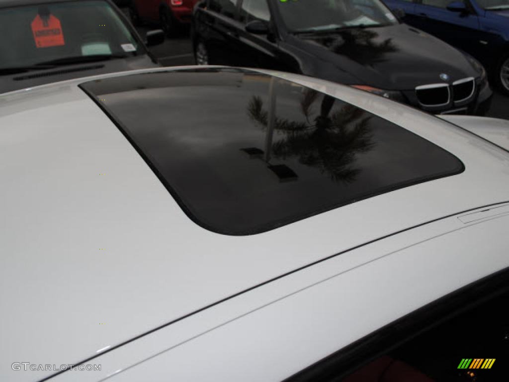 2009 3 Series 335i Coupe - Alpine White / Coral Red/Black Dakota Leather photo #7