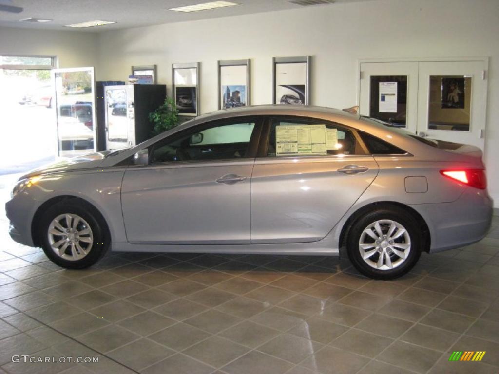 2011 Sonata GLS - Iridescent Silver Blue Metallic / Gray photo #1