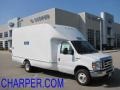 Oxford White - E Series Cutaway E350 Commercial Moving Van Photo No. 1