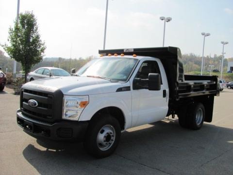 2011 Ford F350 Super Duty XL Regular Cab Chassis Dump Truck Data, Info and Specs