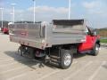 2011 Vermillion Red Ford F550 Super Duty XL Regular Cab 4x4 Dump Truck  photo #9