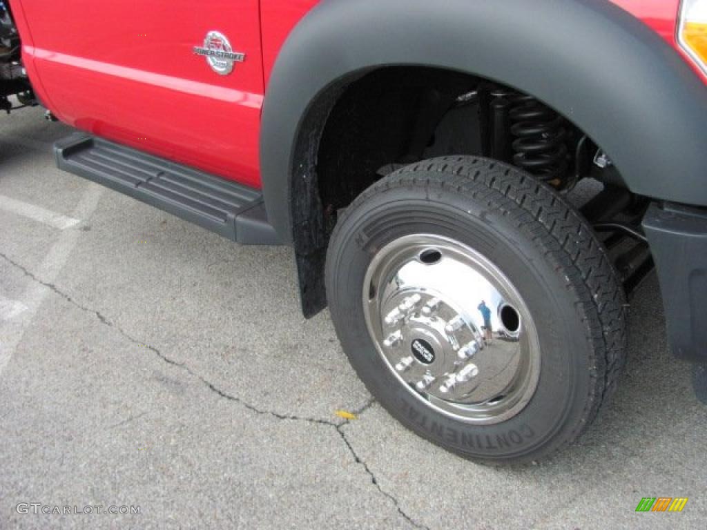 2011 Ford F550 Super Duty XL Regular Cab 4x4 Dump Truck Wheel Photo #38637490