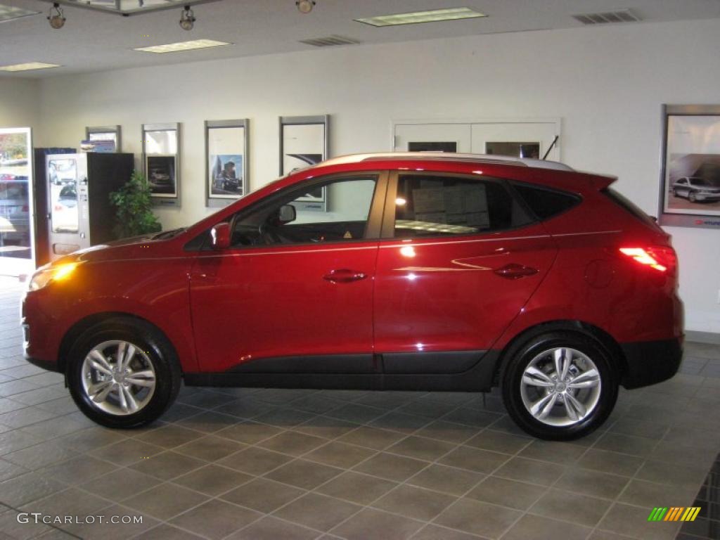 Garnet Red Hyundai Tucson