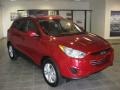 2011 Garnet Red Hyundai Tucson GLS  photo #4