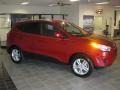 2011 Garnet Red Hyundai Tucson GLS  photo #5