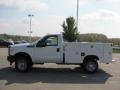 Oxford White - F350 Super Duty XL Regular Cab 4x4 Chassis Commercial Photo No. 6