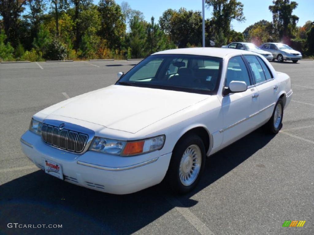1999 Vibrant White Mercury Grand Marquis LS 38623178