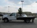 Oxford White - F350 Super Duty XL Regular Cab 4x4 Chassis Stake Truck Photo No. 7