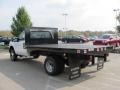 Oxford White - F350 Super Duty XL Regular Cab 4x4 Chassis Stake Truck Photo No. 8