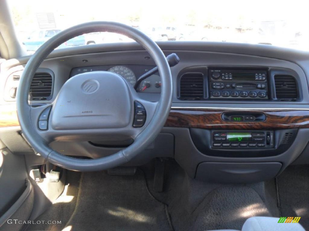 1999 Mercury Grand Marquis LS Light Graphite Dashboard Photo #38638634