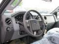 Oxford White - F350 Super Duty XL Regular Cab 4x4 Chassis Stake Truck Photo No. 16