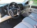 Light Titanium/Ebony 2010 Chevrolet Silverado 1500 LT Crew Cab Interior Color