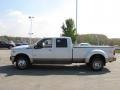 2011 White Platinum Metallic Tri-Coat Ford F450 Super Duty King Ranch Crew Cab 4x4 Dually  photo #7