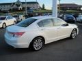 White Diamond Pearl - Accord EX-L V6 Sedan Photo No. 5