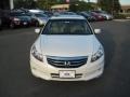 2011 White Diamond Pearl Honda Accord EX-L V6 Sedan  photo #8