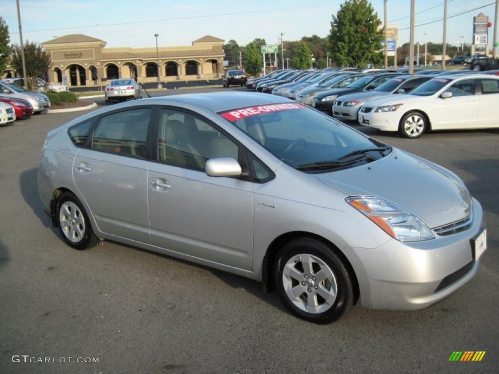 Classic Silver Metallic 2008 Toyota Prius Hybrid Touring Exterior Photo #38640066